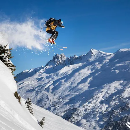Duplex Lumineux A Meribel Avec Cheminee, Terrasse Et Acces Aux Pistes - Fr-1-566-31 Apartment
